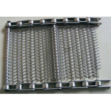 Cleated Conveyor Belt Stainless Steel / 304ss Wiremesh Conveyor (XM-433)